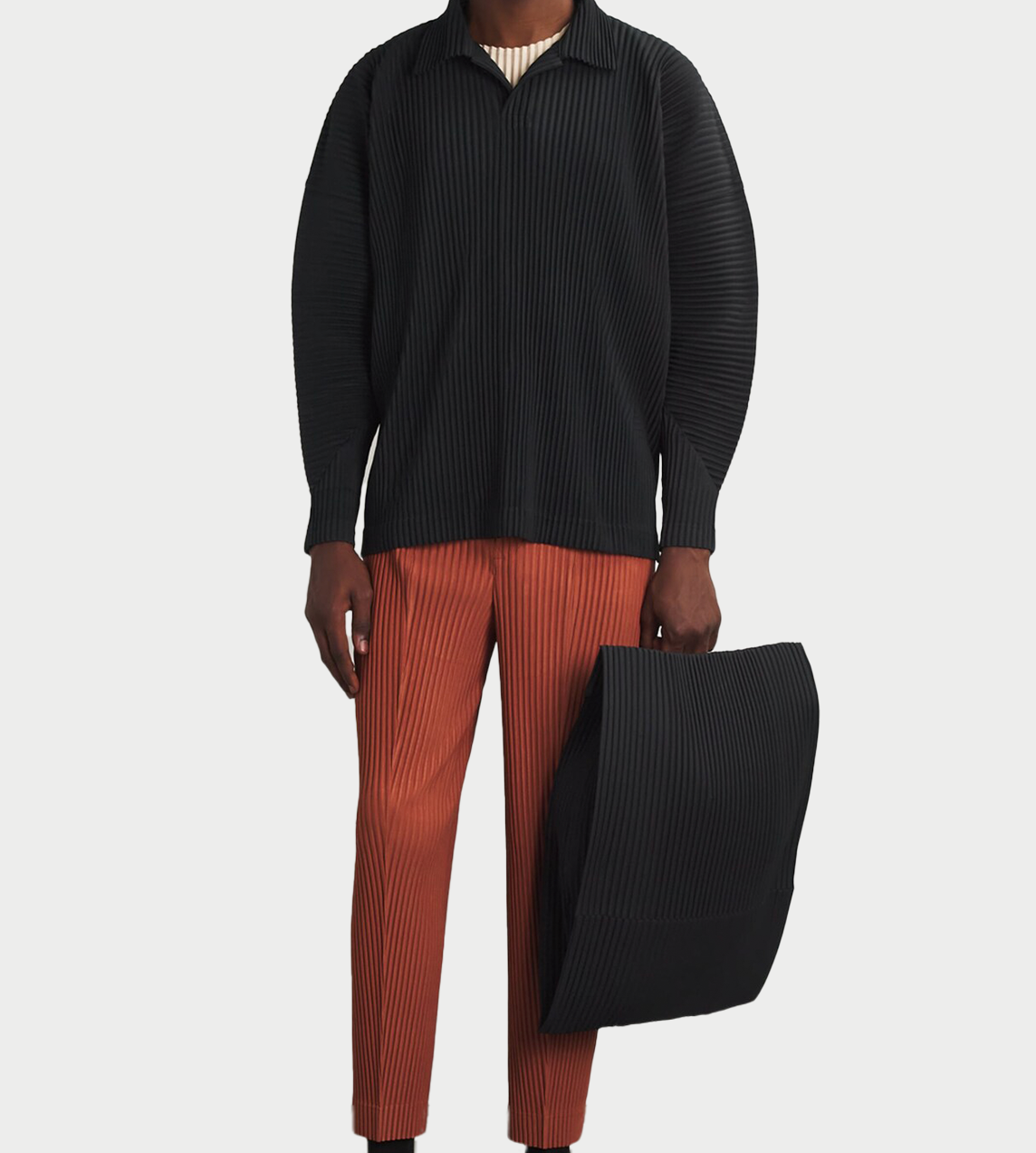 Homme Plisse Issey Miyake - MC Oct Pleated Shirt Black