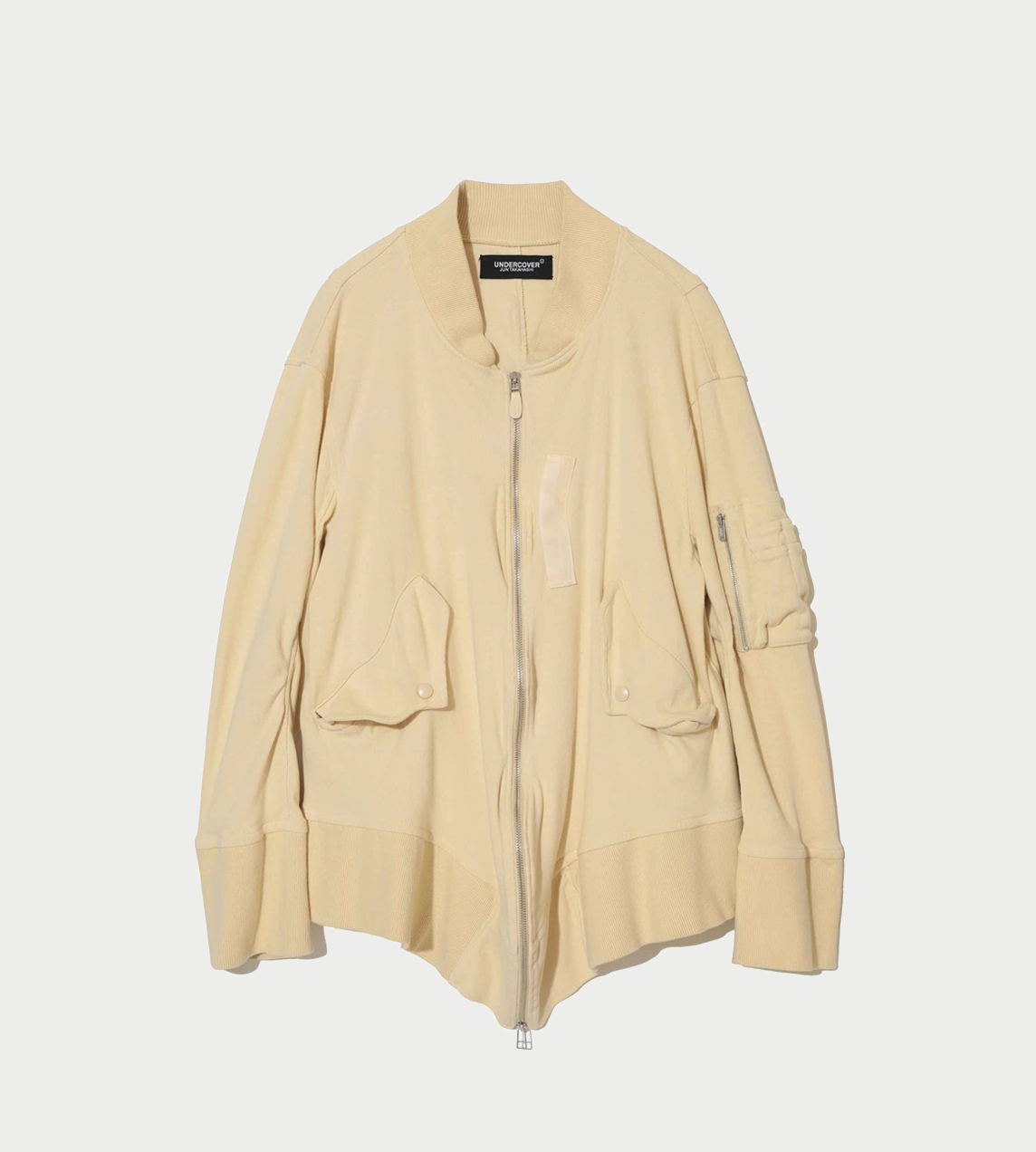 UNDERCOVER - Cotton languid MA-1 Jacket Ivory