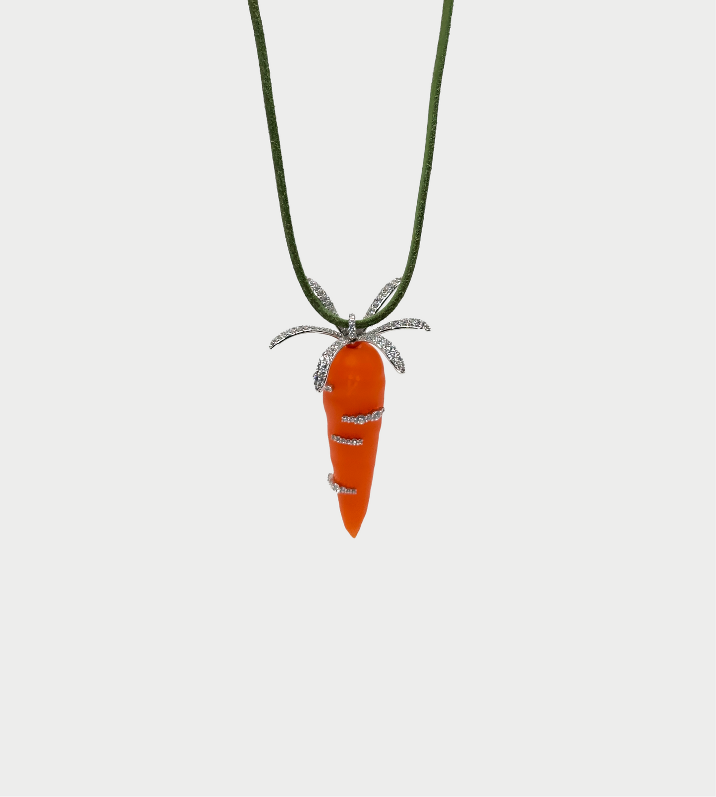 YVMIN - Carrot Zircon Necklace