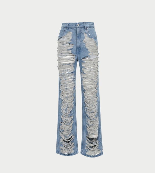  MM6 Maison Margiela - 5-Pocket Ripped Jeans