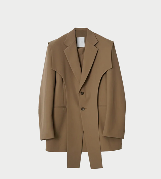 UJOH - Sailor Collar Jacket Greige