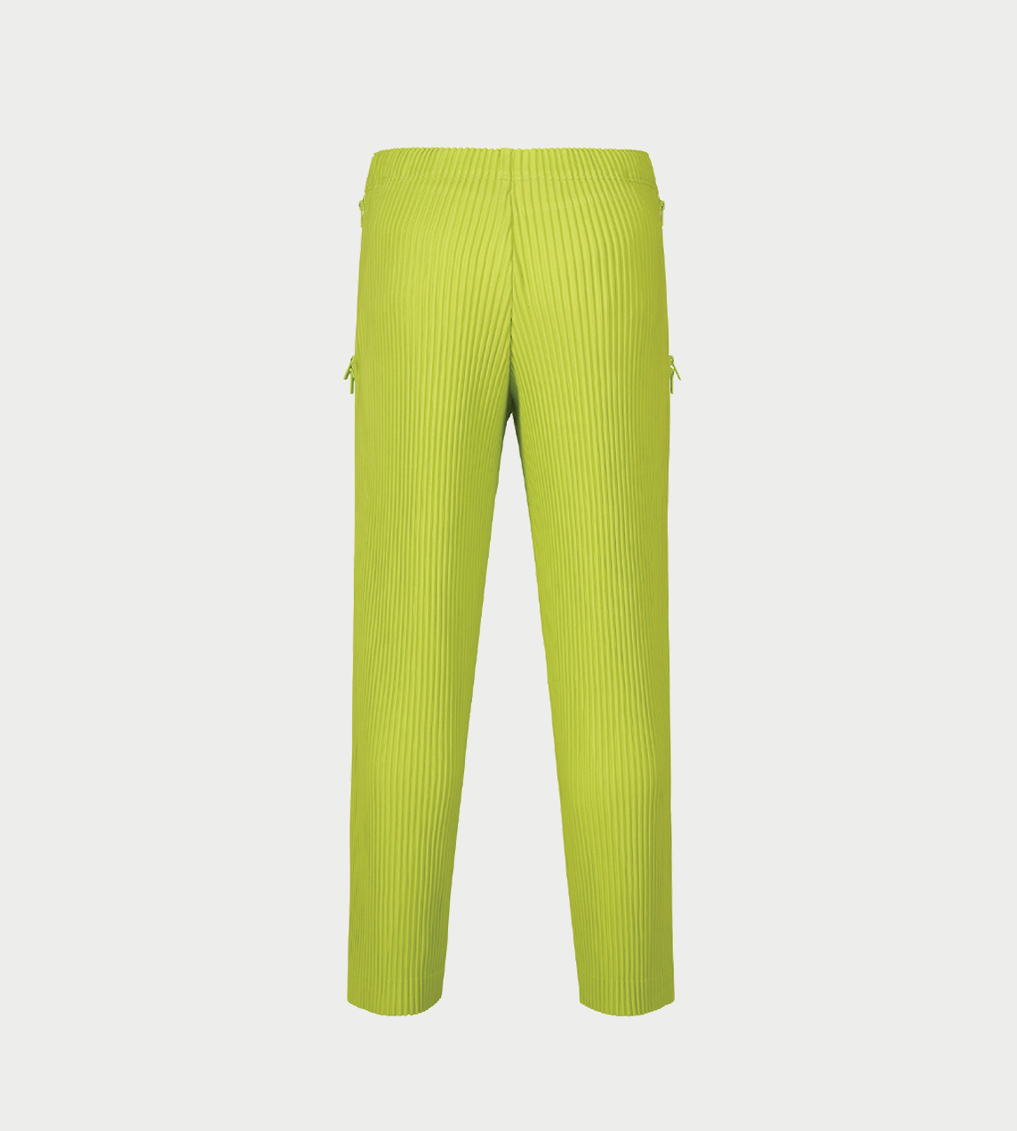 HOMME PLISSE ISSEY MIYAKE - Zipper-detailed Pants Citrine Yellow