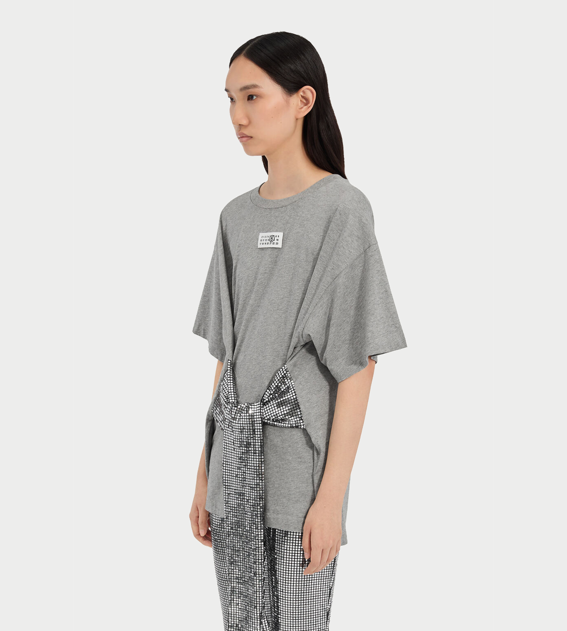 MM6 MAISON MARGIELA - Cotton T-Shirt with Gloves