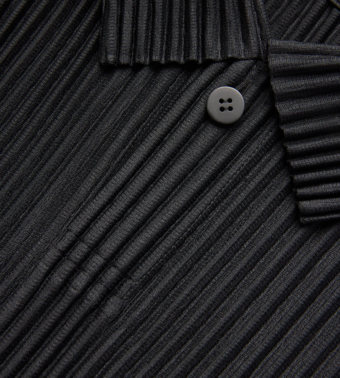 Homme Plisse Issey Miyake - MC Oct Pleated Shirt Black