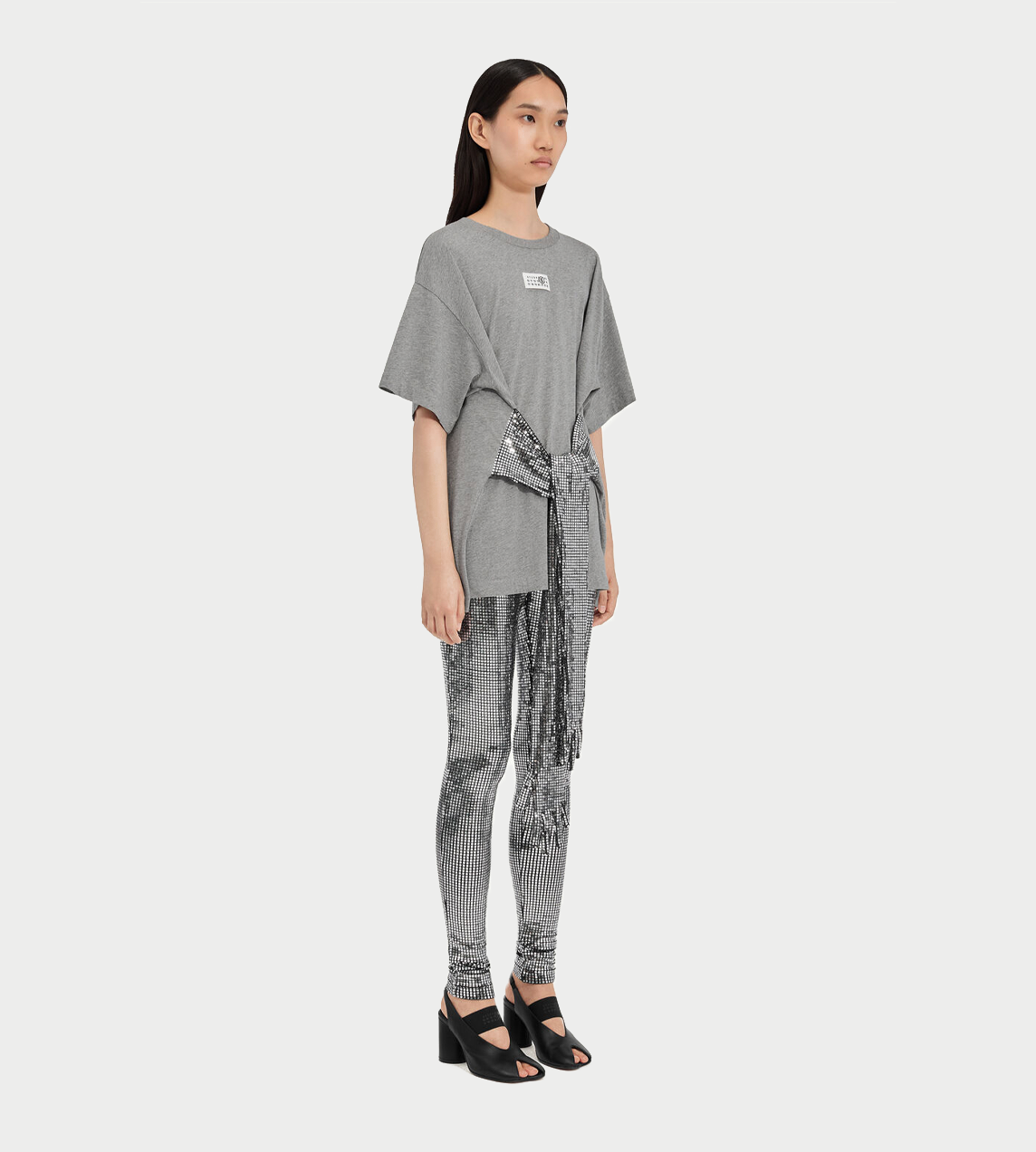 MM6 MAISON MARGIELA - Cotton T-Shirt with Gloves