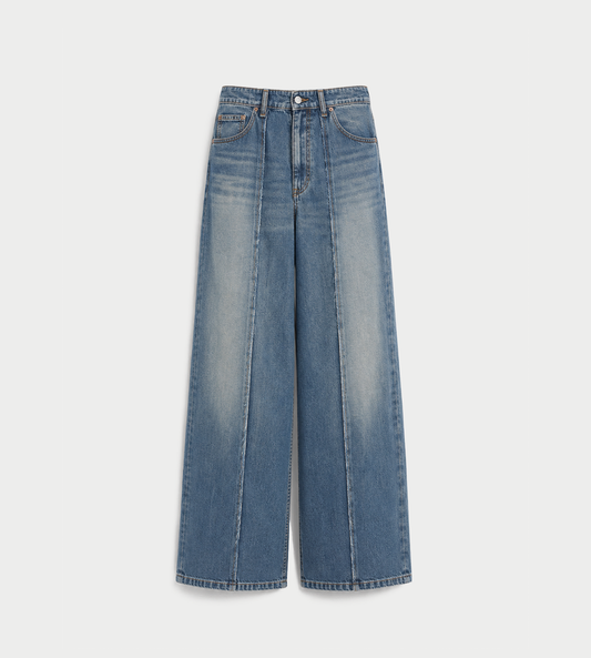 MM6 MAISON MARGIELA - 5 Pockets Wide-leg Jeans Blue
