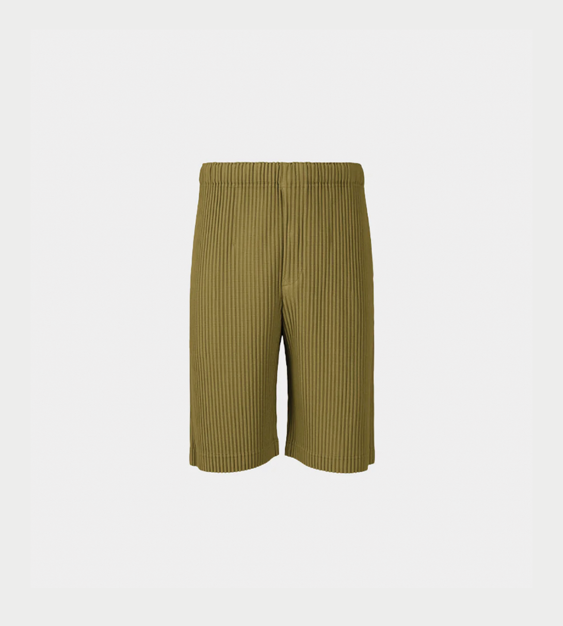 HOMME PLISSE - MC Long Shorts Army Green