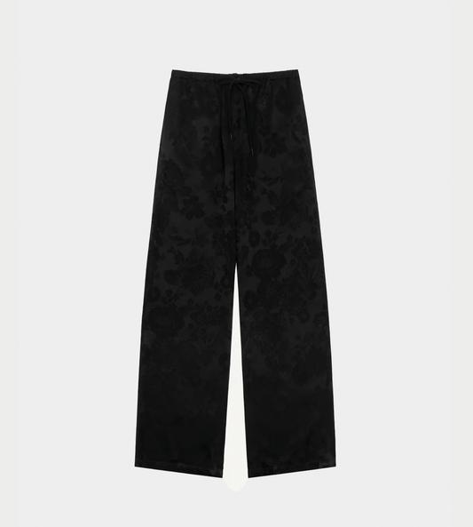 MM6 MAISON MARGIELA - Jacquard Trousers Blk