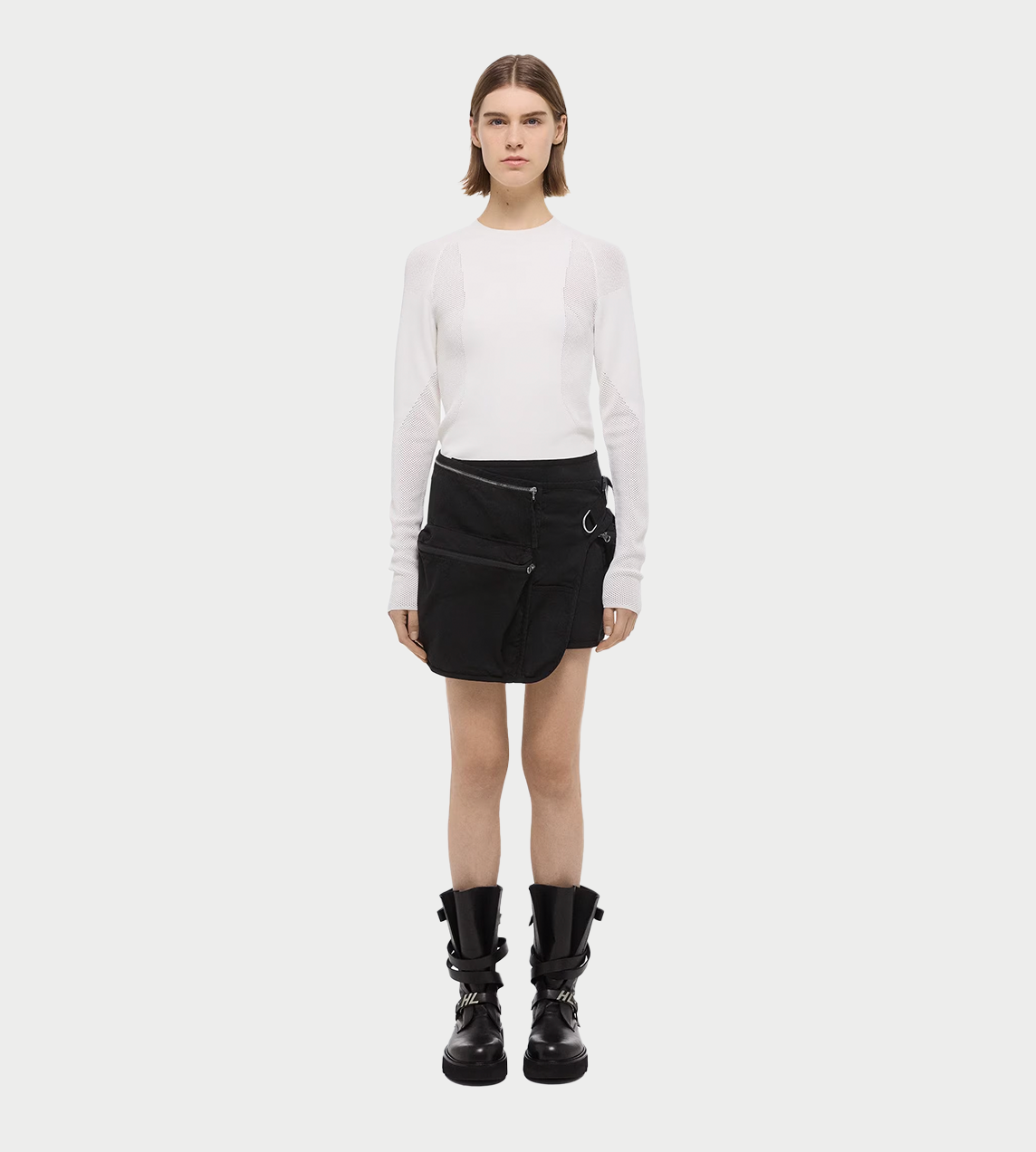 HELMUT LANG - Field Skirt Blk