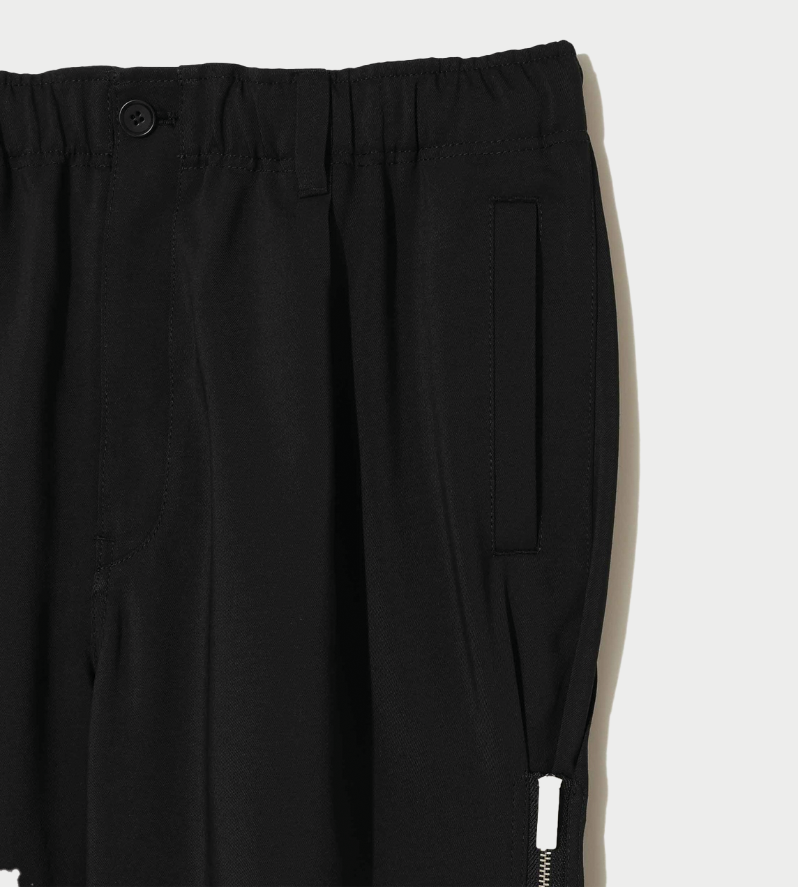 UNDERCOVER - Zipper Detail Easy Pants Blk