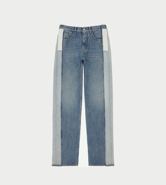 MM6 MAISON MARGIELA - Contrast Panel Jean Blue