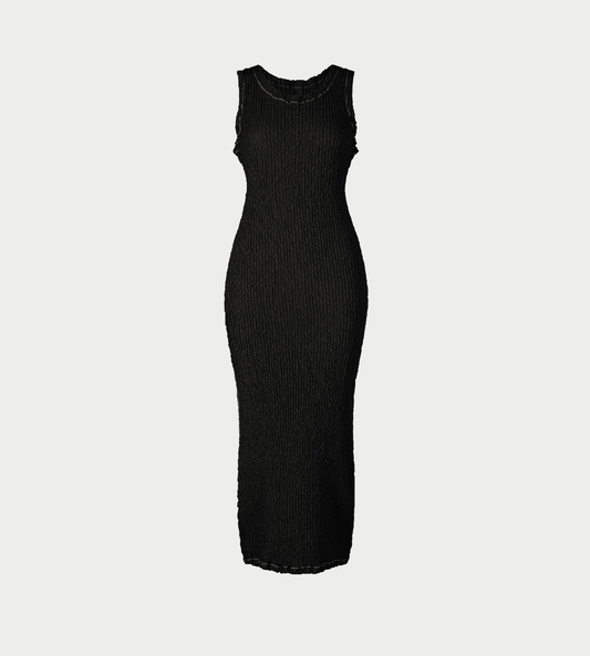 ISSEY MIYAKE - Wavelet Ensemble Dress Blk