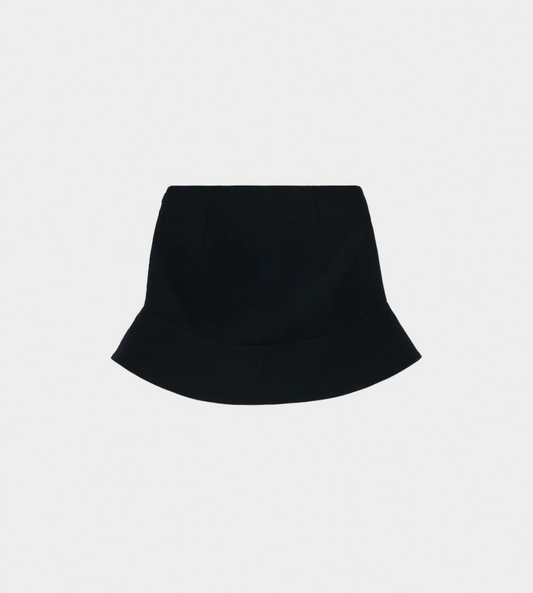 KIMHEKIM - Flared Mini Skirt Black