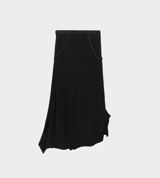 UNDERCOVER - Asymmetric Skirt Blk