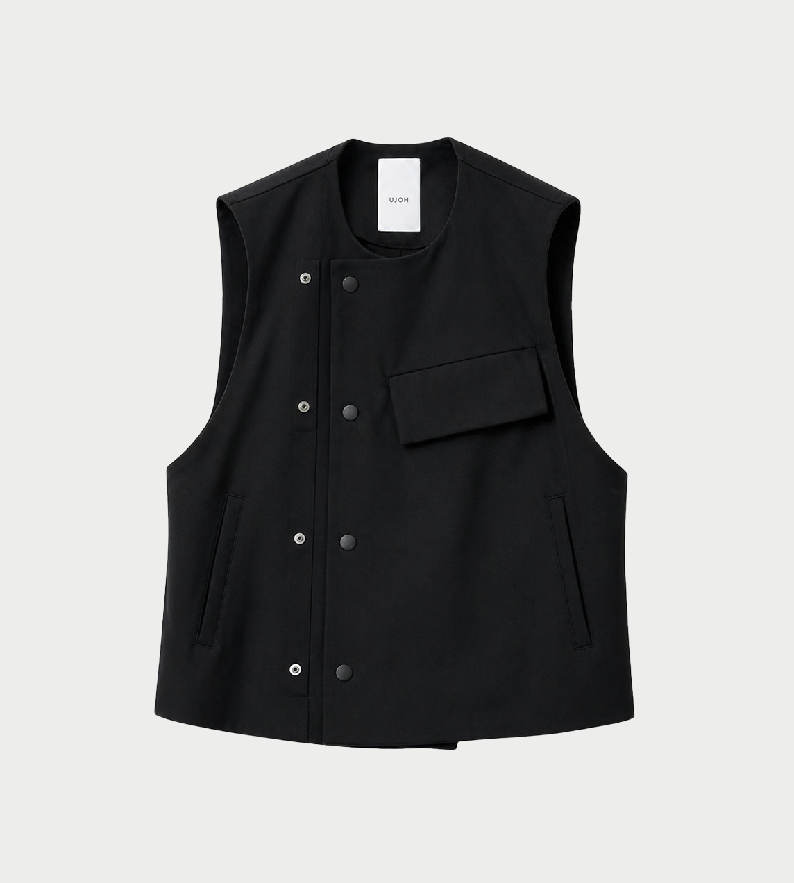UJOH - Double Front Vest Black