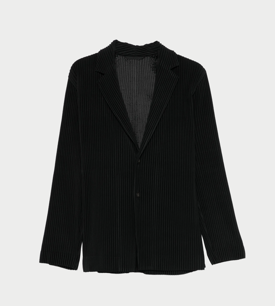 HOMME PLISSE ISSEY MIYAKE - Basic Pleated Jacket Blk