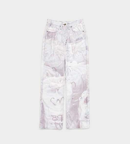 'White Bags' Printed Jeans (W)