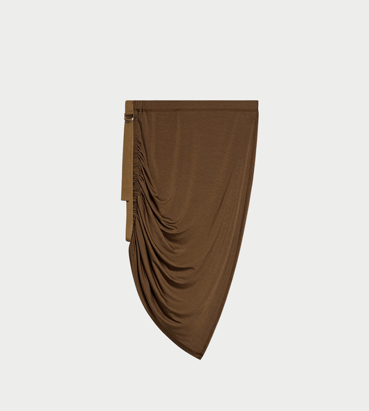 HELMUT LANG - Wind Skirt Cocoa