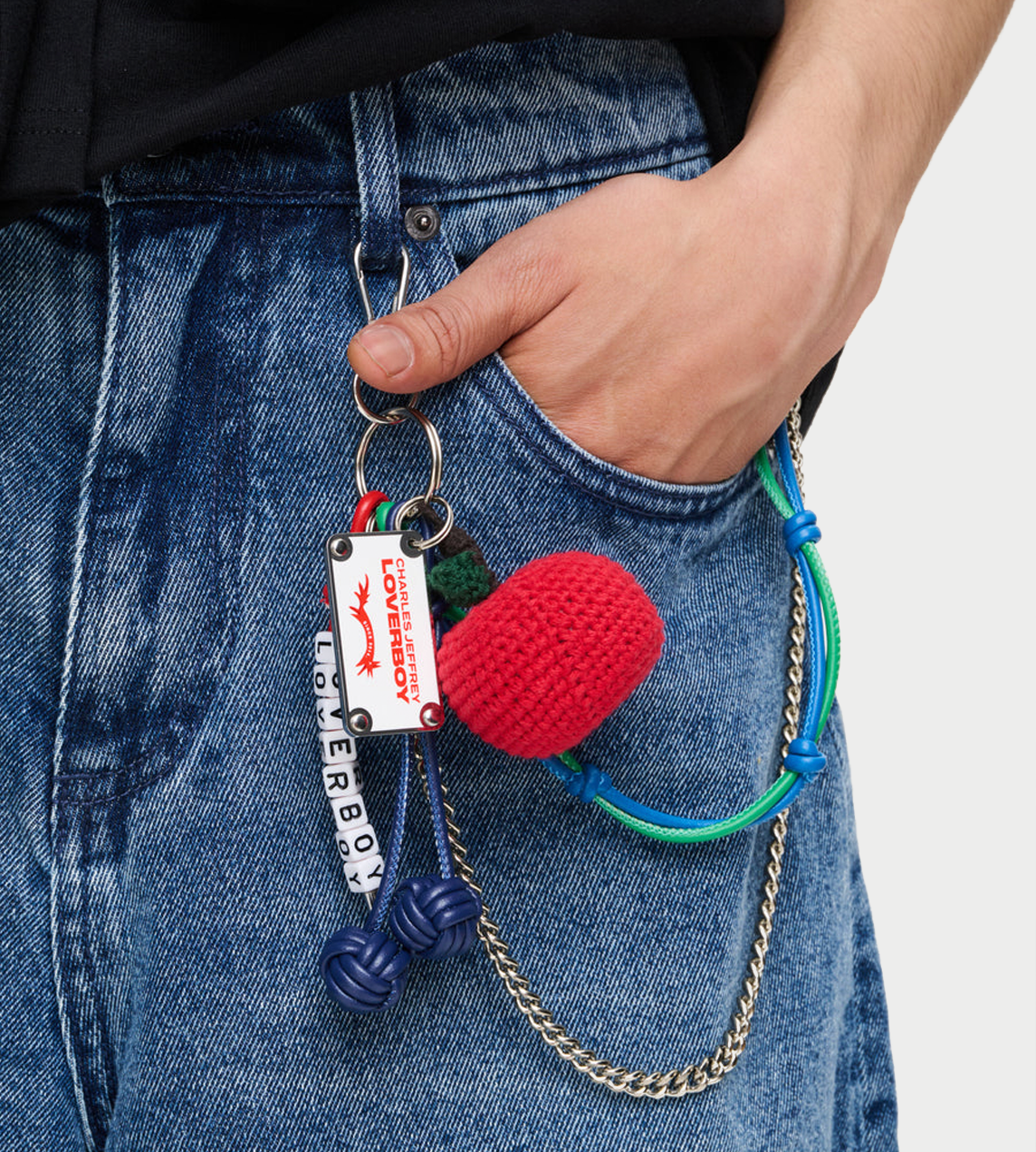 Charles Jeffrey Loverboy - Character Crochet Bag Charm In Instruments