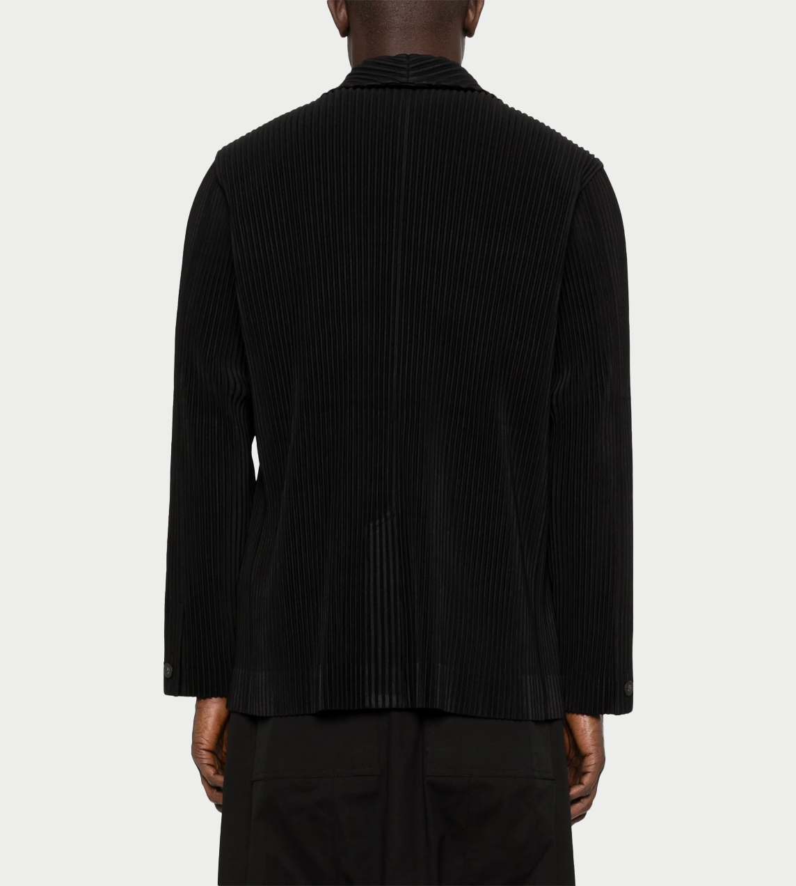 Basic Pleated Jacket Blk