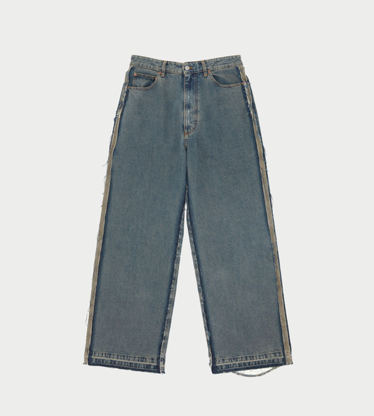 MM6 MAISON MARGIELA - Exposed Seam Jeans Dk Blue