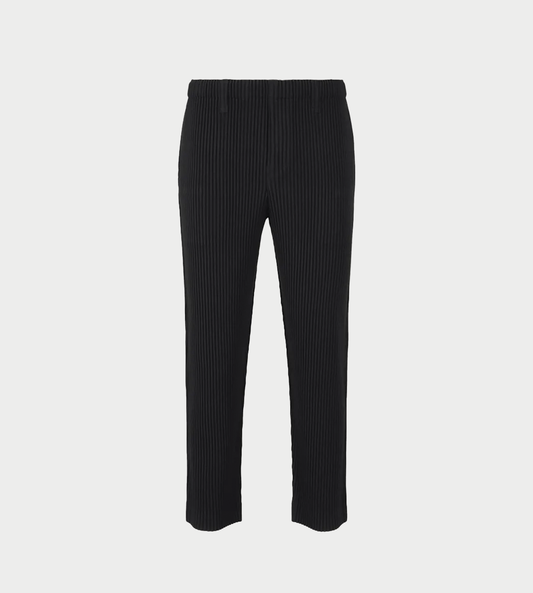 Homme Plisse Issey Miyake - Wool-like Pleated Pants Black
