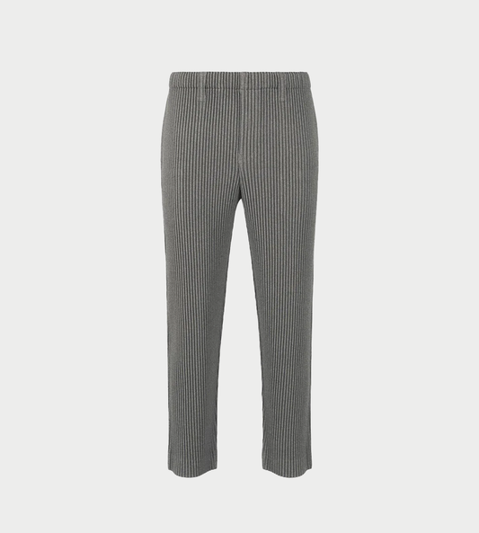 Homme Plisse Issey Miyake - Wool-like Pleated Pants Grey