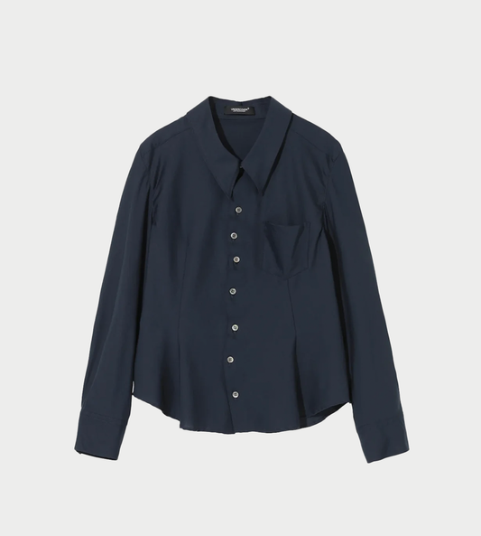 UNDERCOVER - Pocket button Shirt Navy