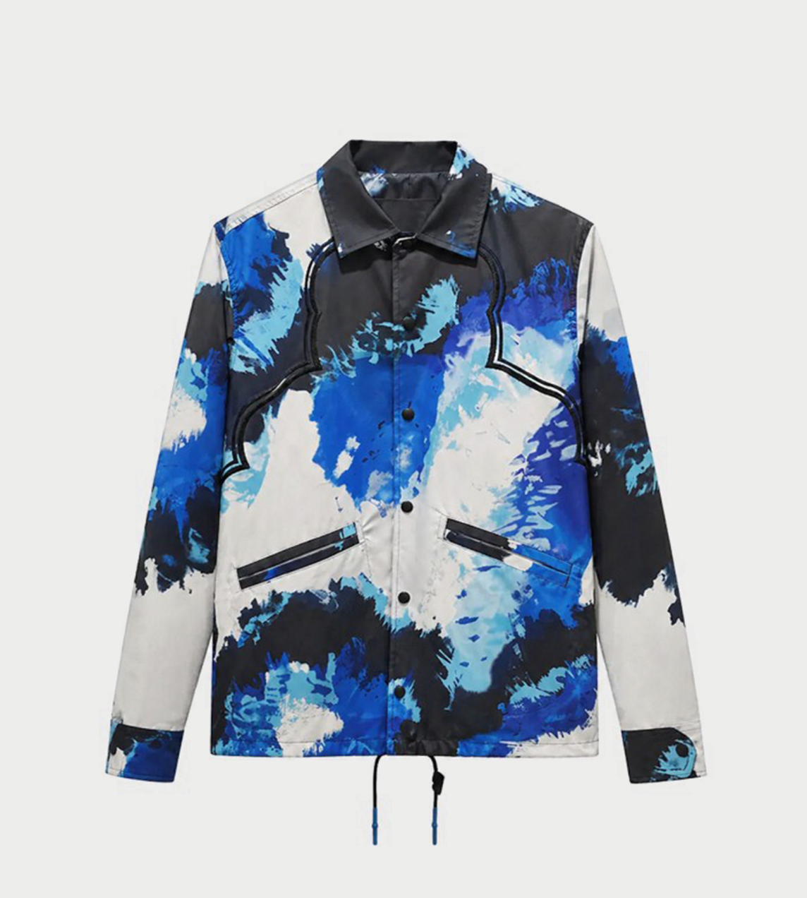 Toga Virilis - Tie Dye Baseball Jacket