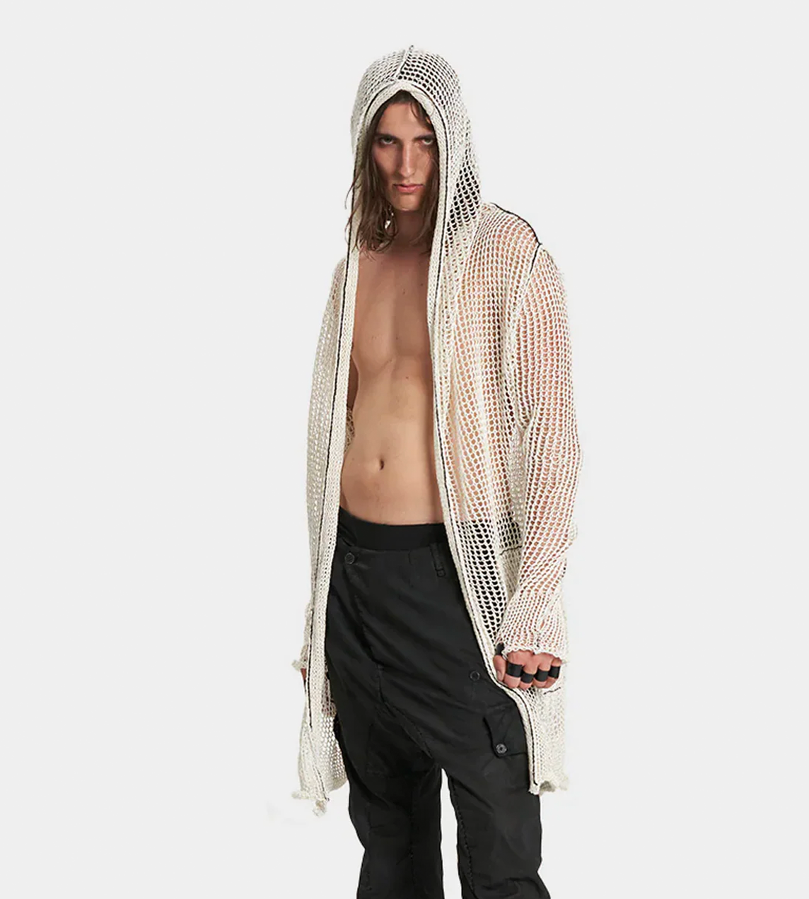 Knit Cardigan Off White