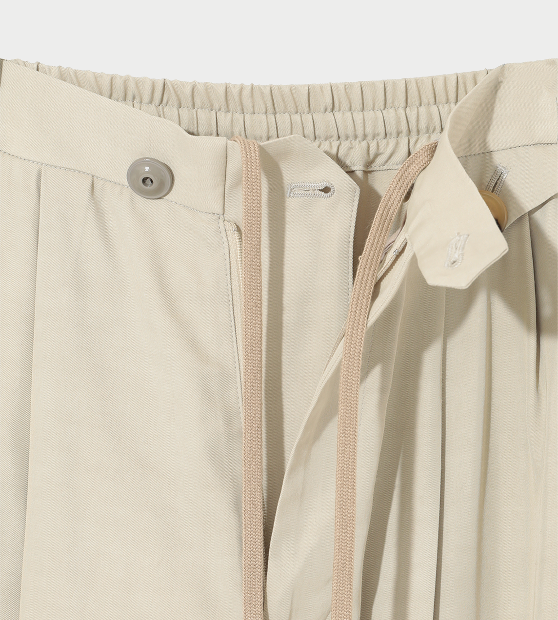 UNDERCOVER - Flowy Crop Pants Beige Grey