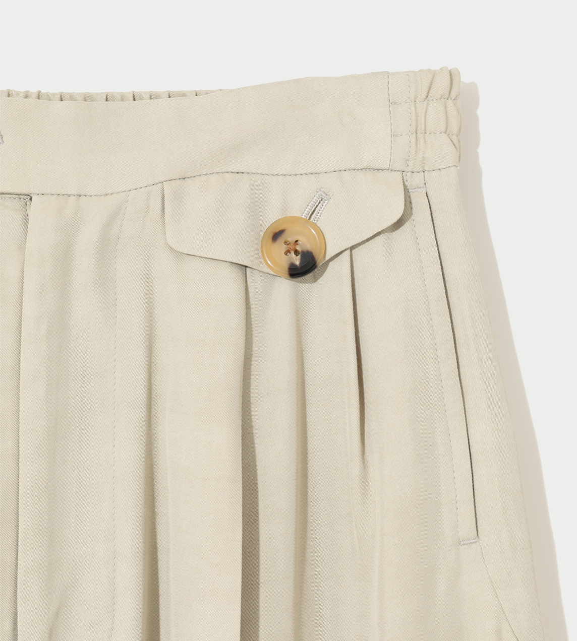UNDERCOVER - Flowy Crop Pants Beige Grey