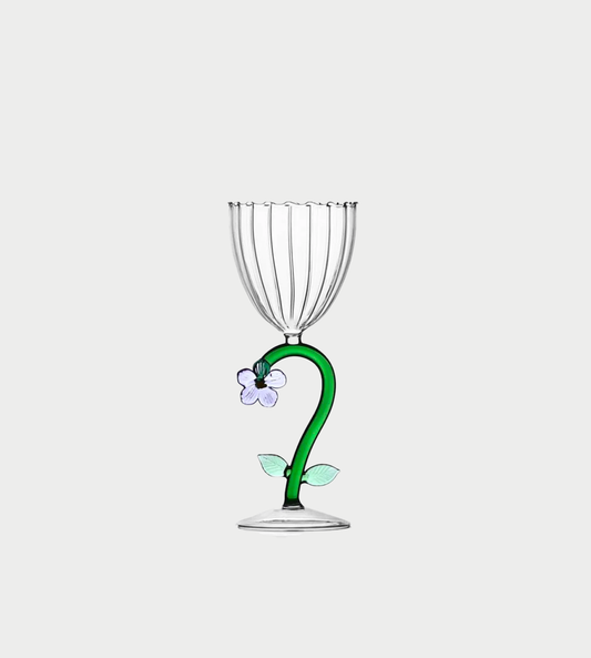 ICHENDORF - Stemmed Glass Lilac Flower
