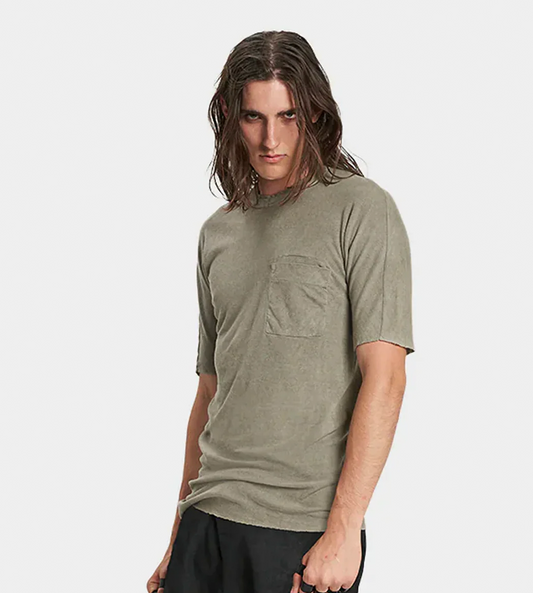 Masnada - Short Sleeve Tee Verdigris Stone