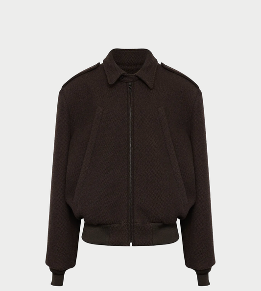 MM6 MAISON MARGIELA - Bomber Jacket Brown