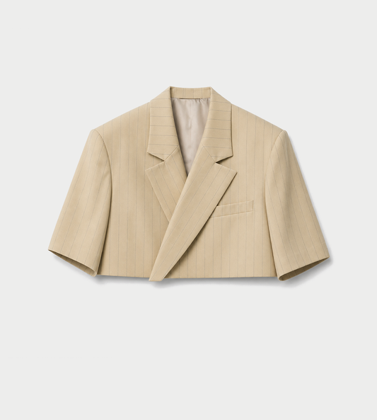 UJOH - Half Cut Jacket Sand