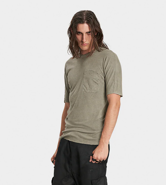 Masnada - Short Sleeve Tee Verdigris Stone