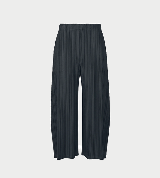 PLEATS PLEASE ISSEY MIYAKE - Mellow Pleated Pants Blue Blk