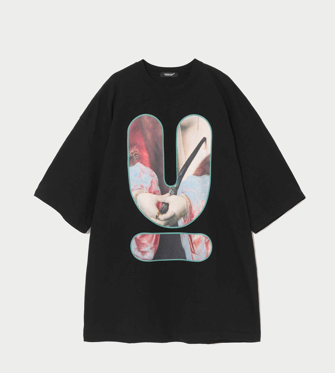 UNDERCOVER - Graphic Print Pullover Blk