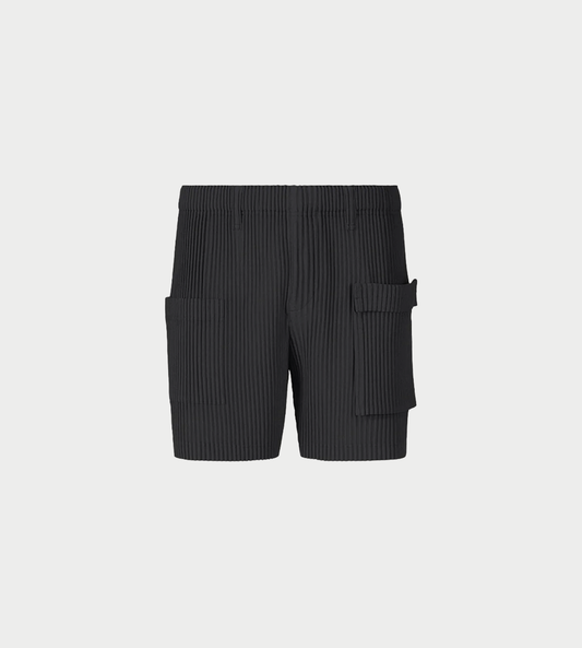 HOMME PLISSE ISSEY MIYAKE - Painter’s Gear Shorts Blk