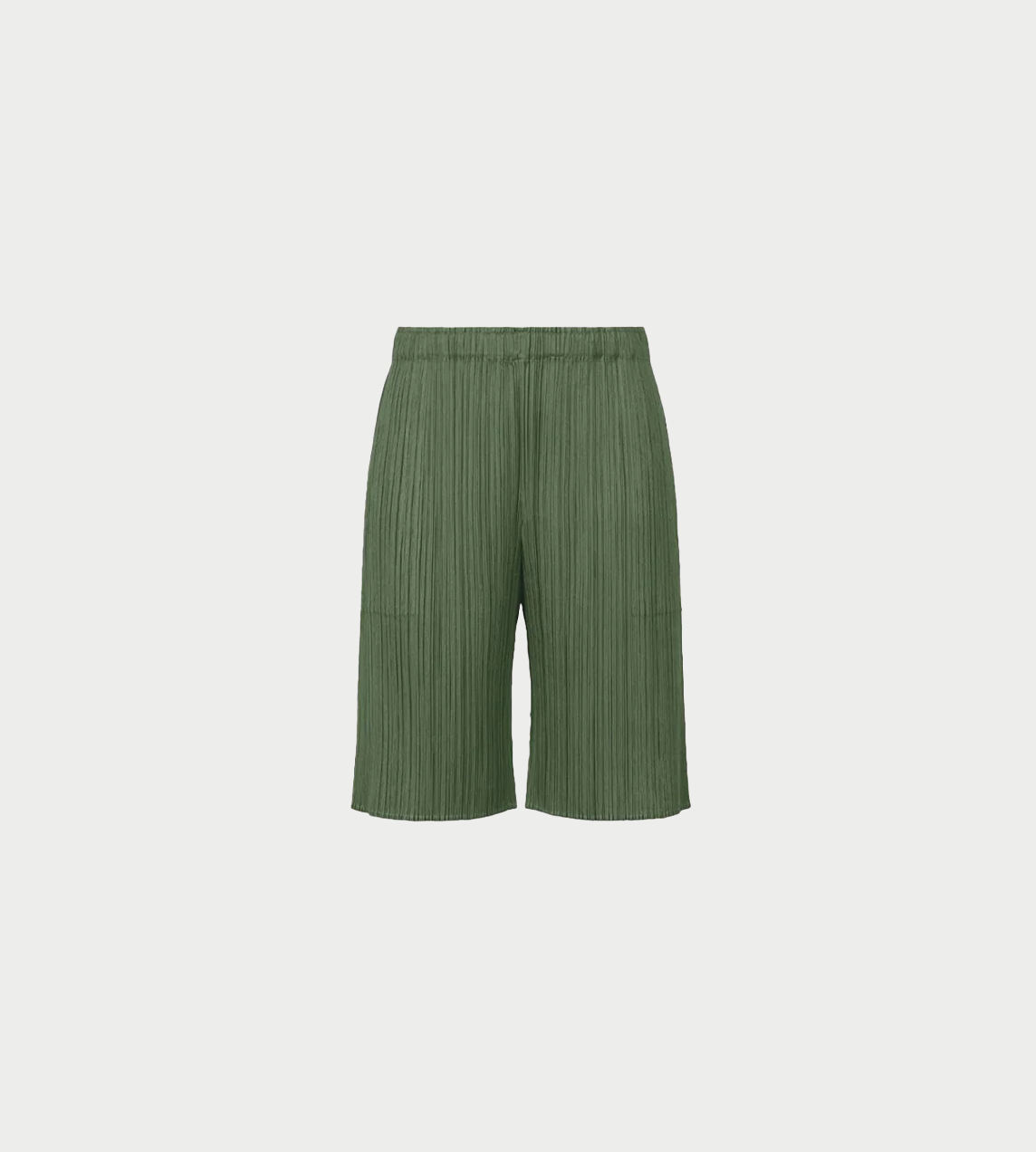 PLEATS PLEASE ISSEY MIYAKE - MC Pleated Shorts Moss Green