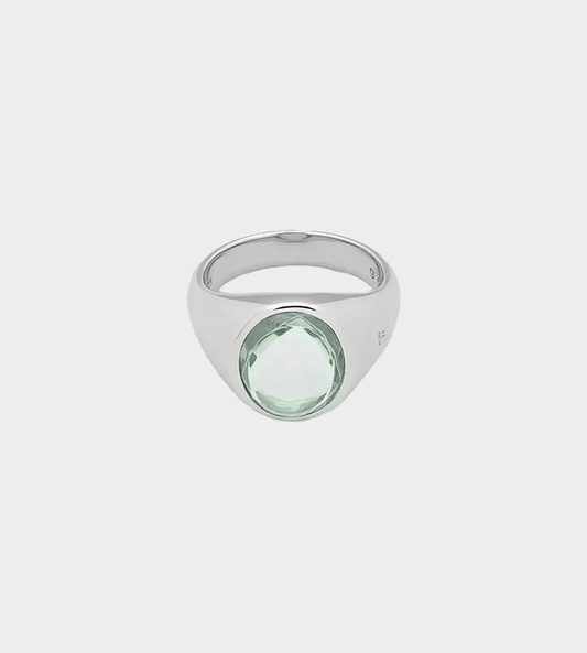 Tom Wood - Lizzie Ring Green Quartz