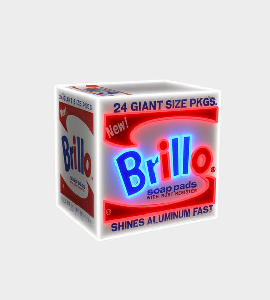 'Brillo Box' - Andy Warhol LED Art