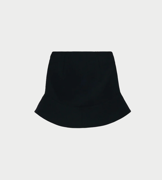 KIMHEKIM - Flared Mini Skirt Black