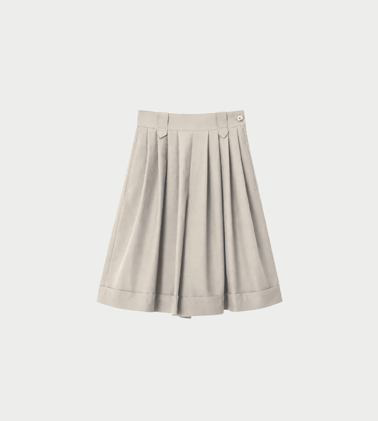 UJOH - Tuck Culottes Sand