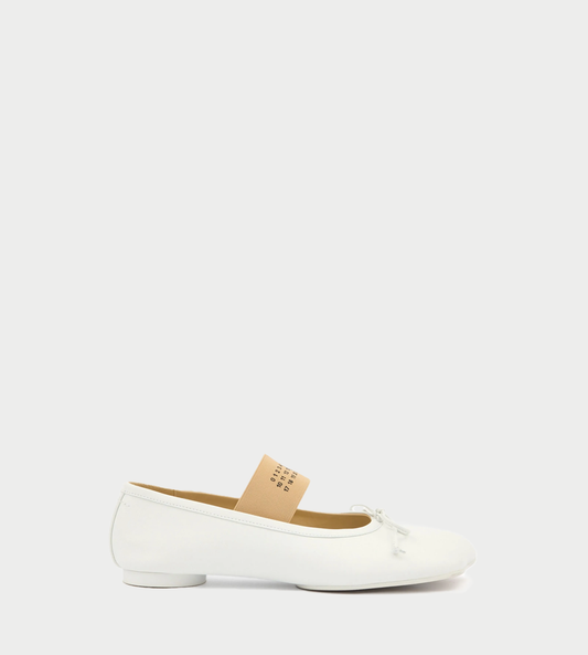 MM6 Maison Margiela  - Anatomic Ballerinas Flats White