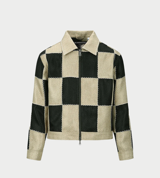 ANDERSSON BELL - Patchwork Zip-up Jacket Multi