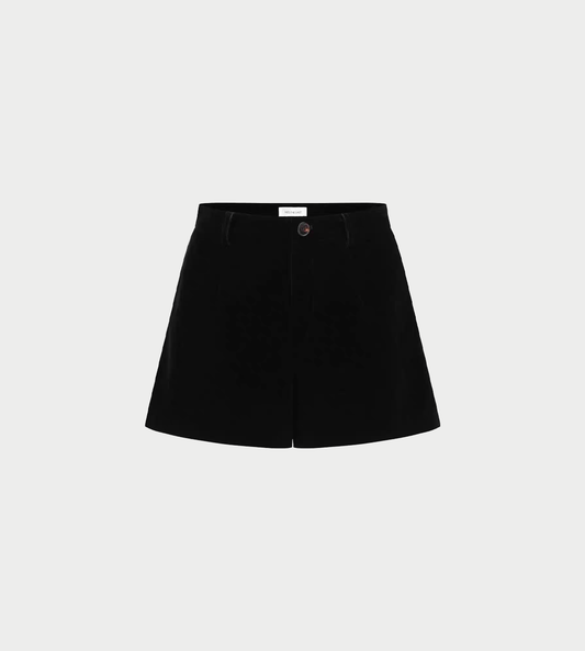 INTO THE EAST - Velvet Shorts Blk