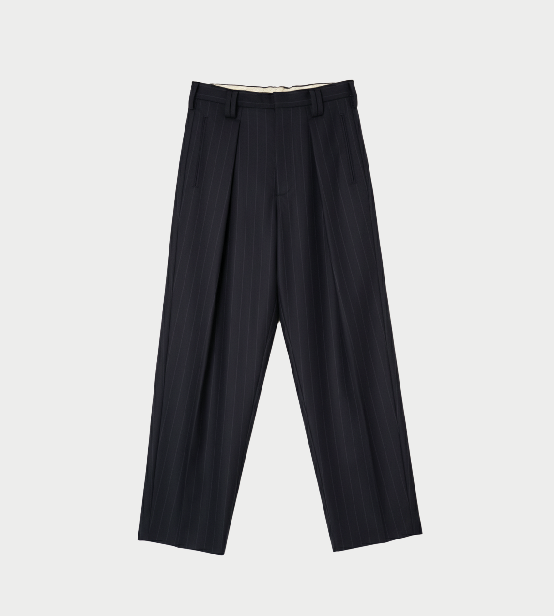 UJOH - Cross Tuck Pants Navy