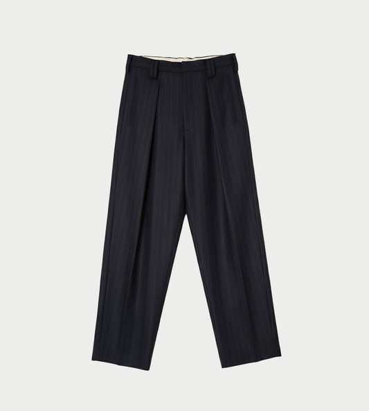 UJOH - Cross Tuck Pants Navy